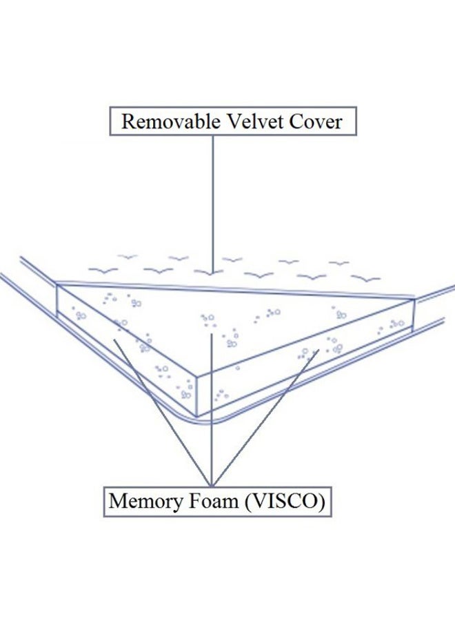 سليب فاين طبقة إضافية للمرتبة مع غطاء ميموري فوم أبيض 200x100x5سم - Image 5
