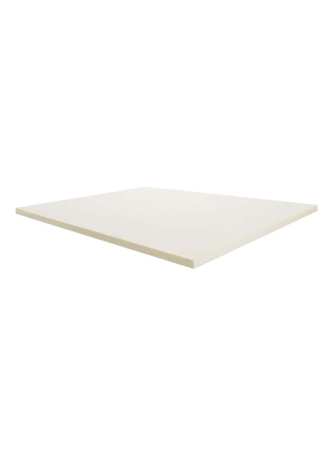 سليب فاين غطاء فراش memory_foam أبيض 200x200x10سم  - Image 1