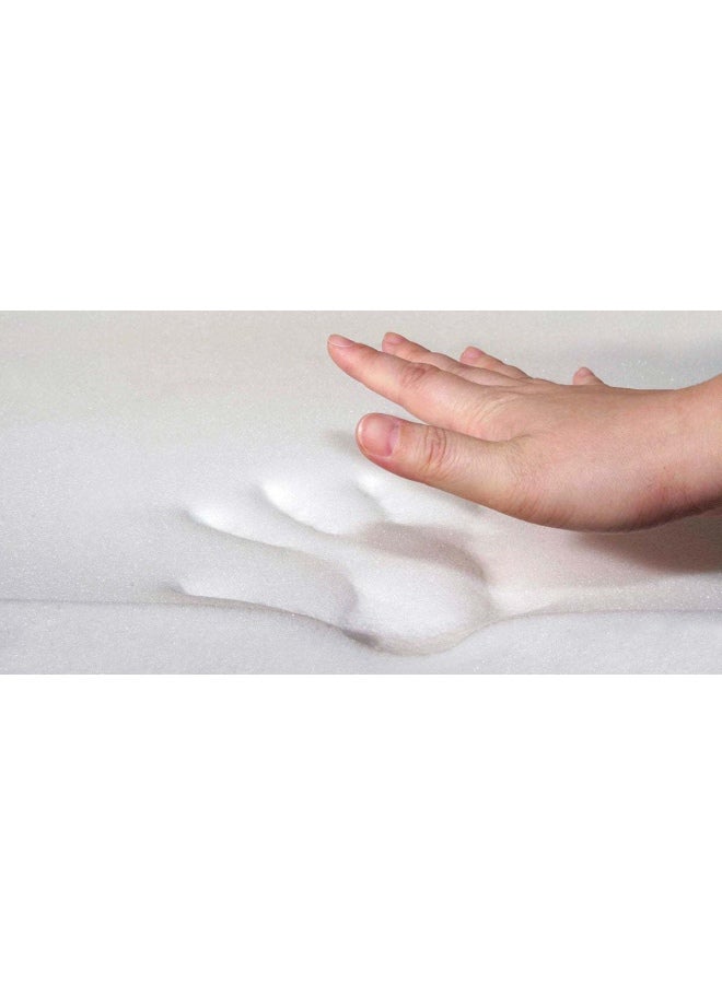 سليب فاين غطاء فراش memory_foam أبيض 200x200x10سم  - Image 2