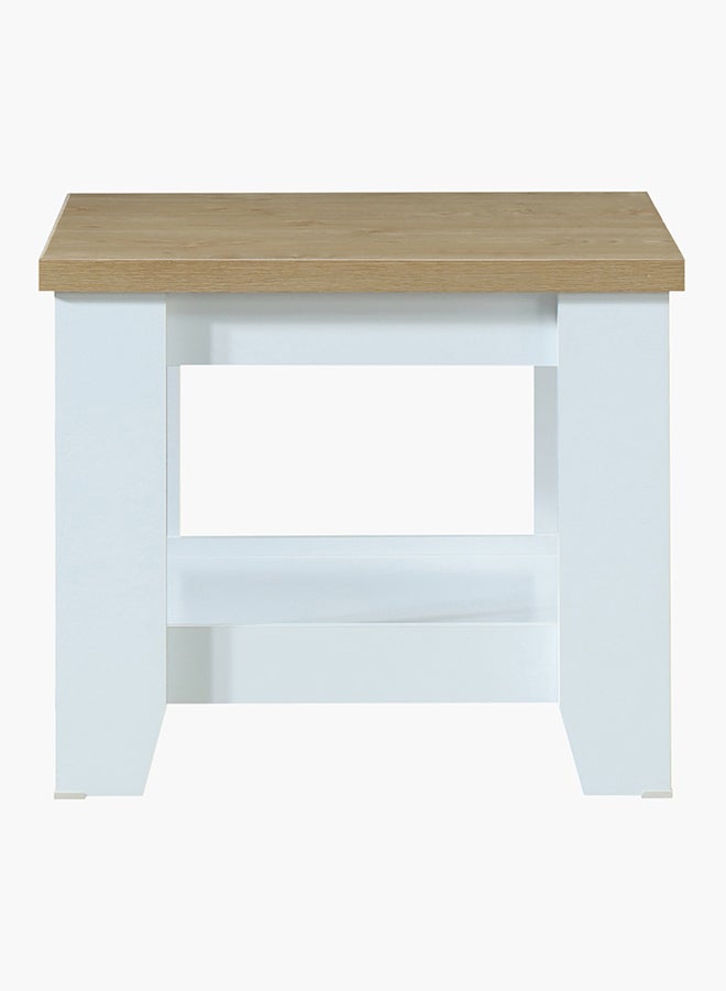 Home Box End Table White 60 x 50 x 60cm - Image 2