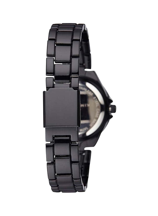 KIM & JADE - Women's Stainless Steel Analog Watch 2033L-BW - 26 mm - Black - Image 1