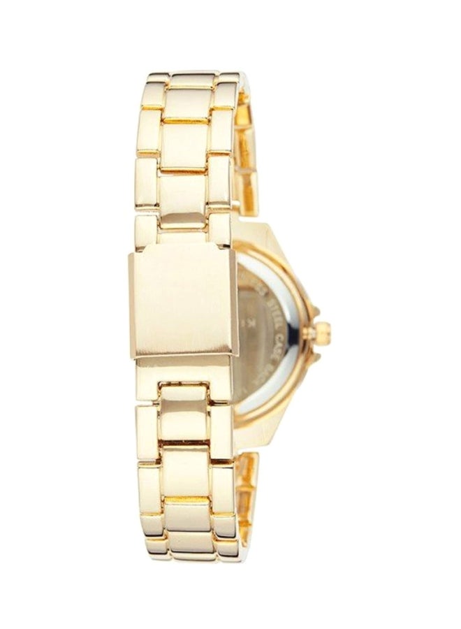 KIM & JADE - Women's Stainless Steel Analog Wrist Watch 2033L-GR - 26 mm - Gold - Image 1
