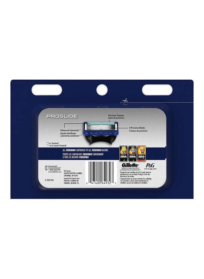Gillette - 12-Piece ProGlide Razor Blade Set Blue - Image 1