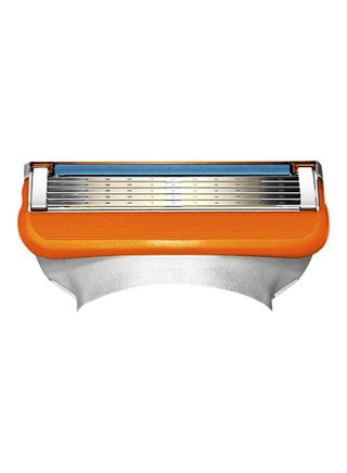 12-Piece Fusion5 Razor Blade Set Orange/Silver - v1597655304/N39777219A_1