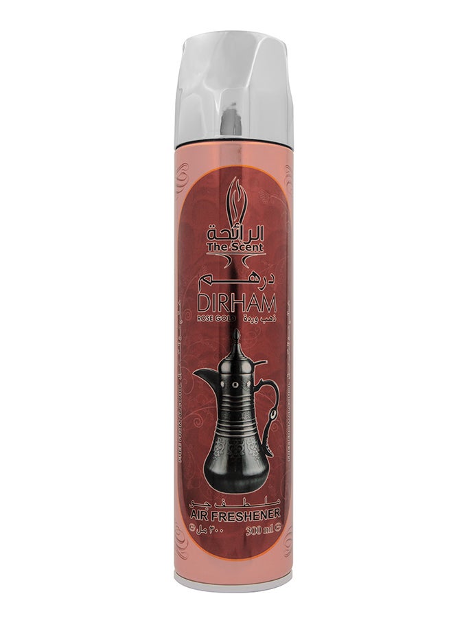 The Scent Dirham Air Freshener Rose Gold 300ml - Image 1