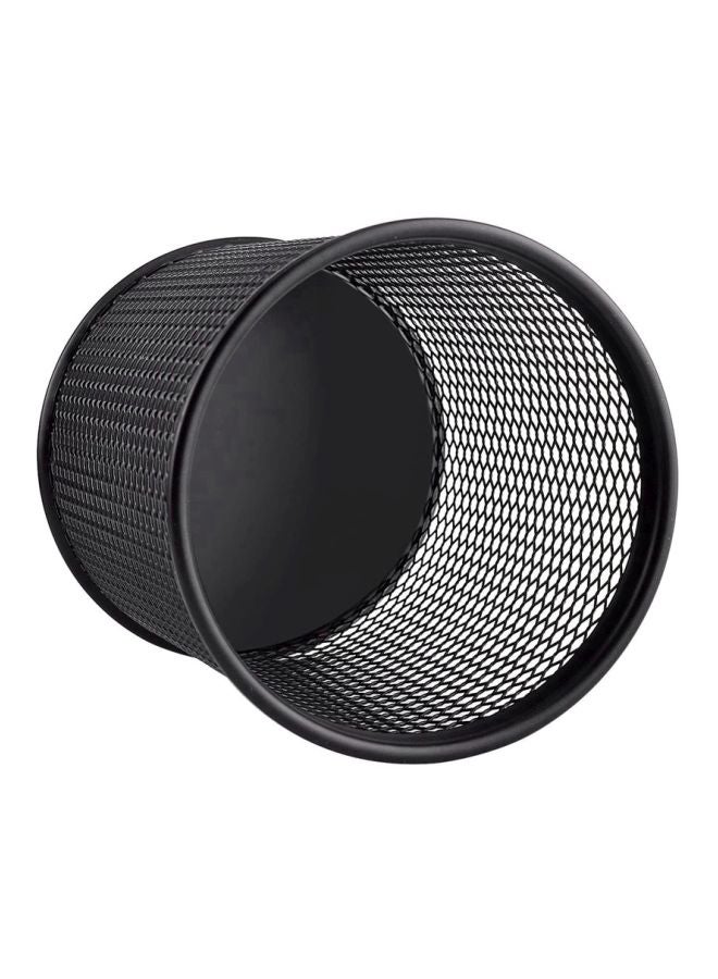 طقم منظم أقلام معدني مكون من 3 قطع أسود - Image 2