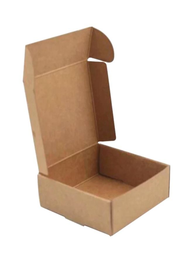 50-Piece Paper Packaging Box Set Brown 50x (9x6.5x3)cm - Image 1