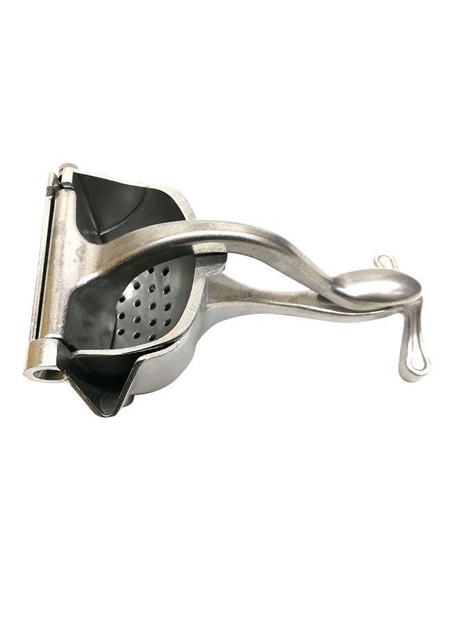 عصارة يدوية من الستانلس ستيل فضي 22سم - Image 1