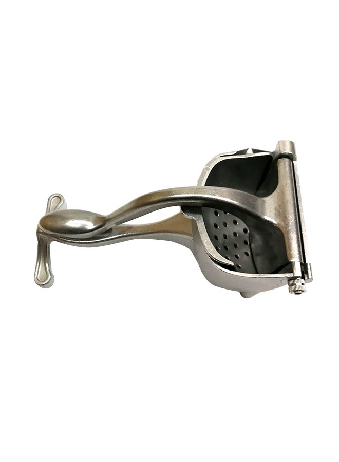 عصارة يدوية من الستانلس ستيل فضي 22سم - Image 3