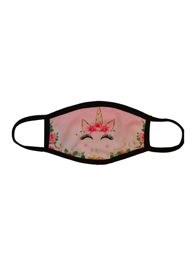 2-Piece Unicorn And Frozen Princess Printed Face Mask - Image 3