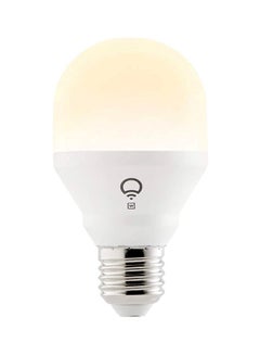 E27 Mini Wi-Fi Smart LED Light Bulb White 10.5x6x6cm