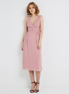 Elois Midi Dress Rose