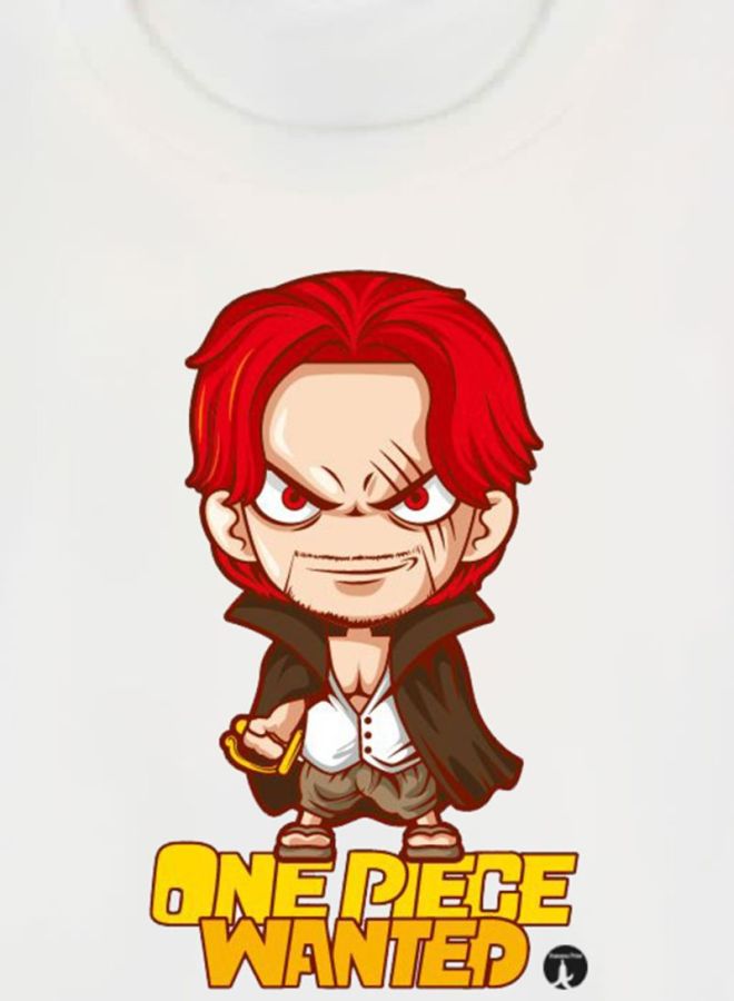 بي بي تيشيرت مزين بطبعة من المسلسل الكرتوني One Piece أبيض - Image 3