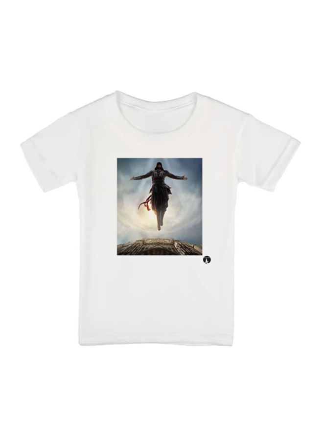 BP - Assassin's Creed Printed T-shirt White/Grey - Image 1