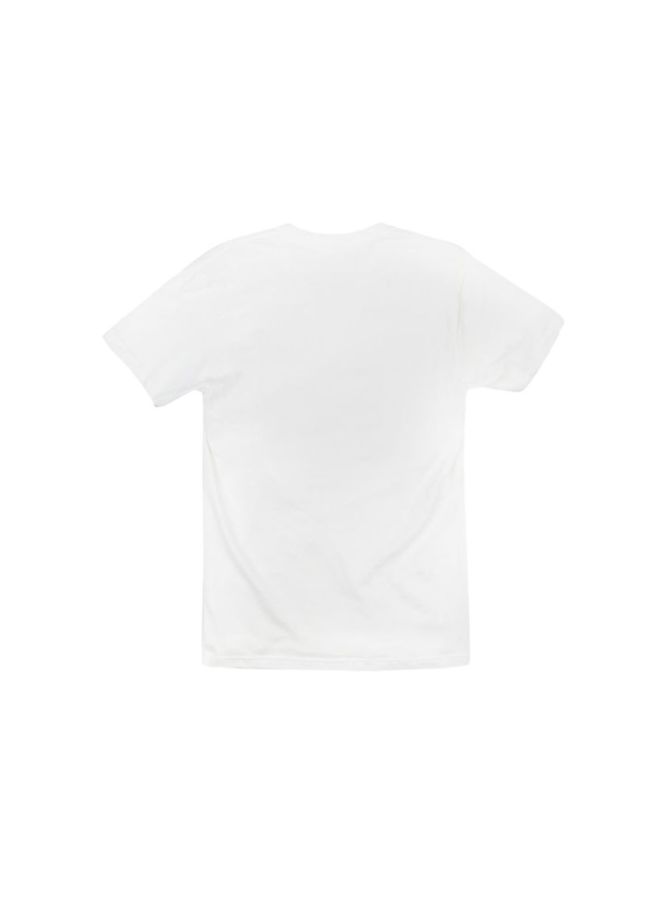 BP - The Anime Digimon Printed T-Shirt White/Yellow/Blue - Image 1