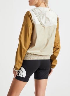 THE NORTH FACE Cyclone Hooded Jacket Beige/White  - Image 2