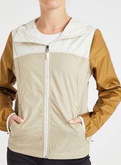 THE NORTH FACE Cyclone Hooded Jacket Beige/White  - Image 4