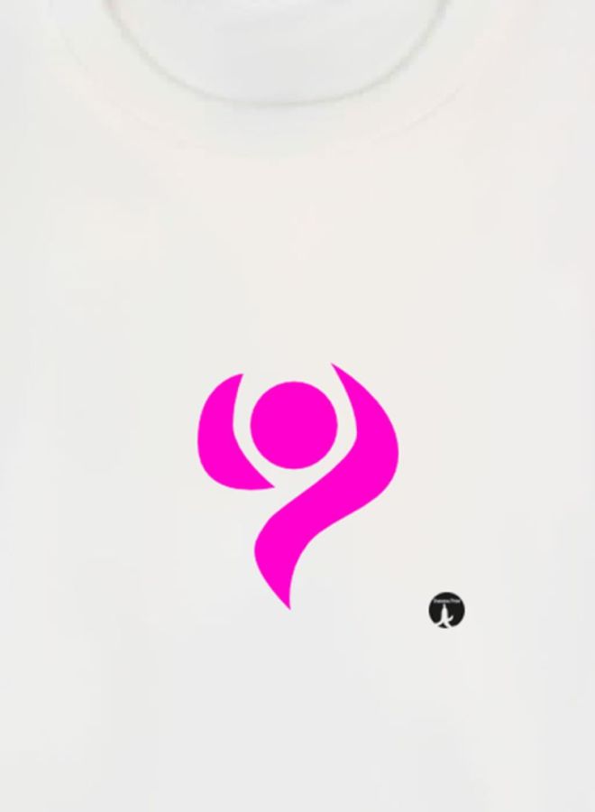 BP The Anime Digimon Printed T-Shirt White/Pink - Image 3