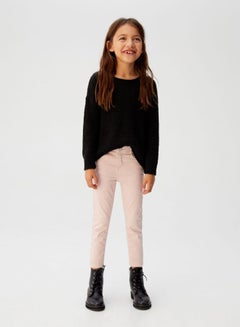 MANGO Kids Skinny Jeans Pink  - Image 3