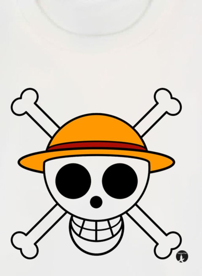 بي بي تيشيرت بطبعة شخصية من أفلام الرسوم المتحركة أبيض/أصفر/أسود - Image 3