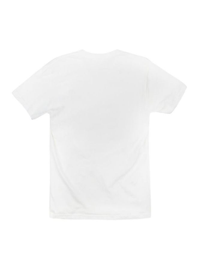 BP A Donut Printed T-Shirt White/Pink - Image 2