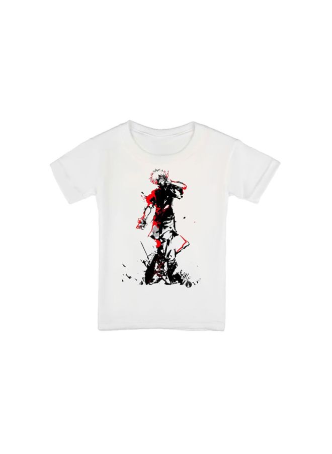 بي بي تيشيرت مزين بطبعة مستوحاة من المسلسل الكرتوني Tokyo Ghoul أبيض - Image 1