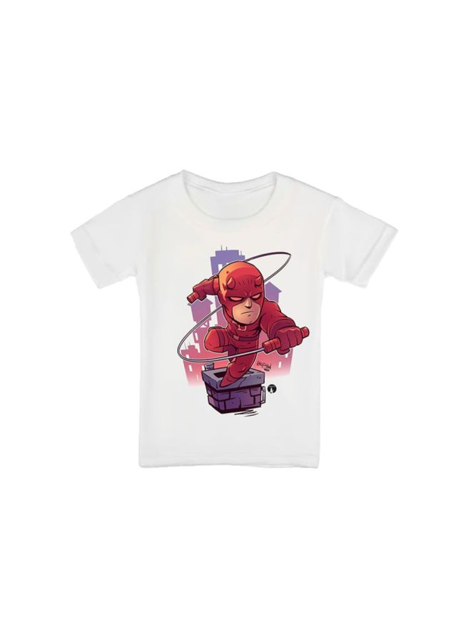 BP Daredevil Printed T-Shirt White  - Image 1