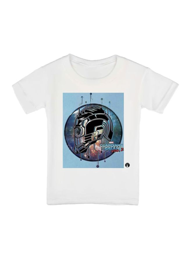 بي بي تيشيرت مطبوع أبيض - Image 1