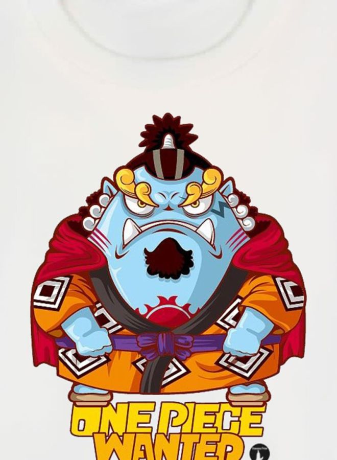 بي بي تيشيرت مزين بطبعة من المسلسل الكرتوني One Piece أبيض - Image 3