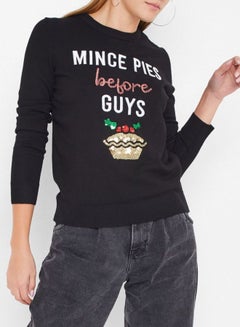 Crew Neck Sweater Black