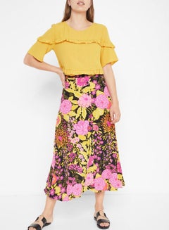 Ruffle Detailed Top Yellow - v1597664113/N30977872V_3