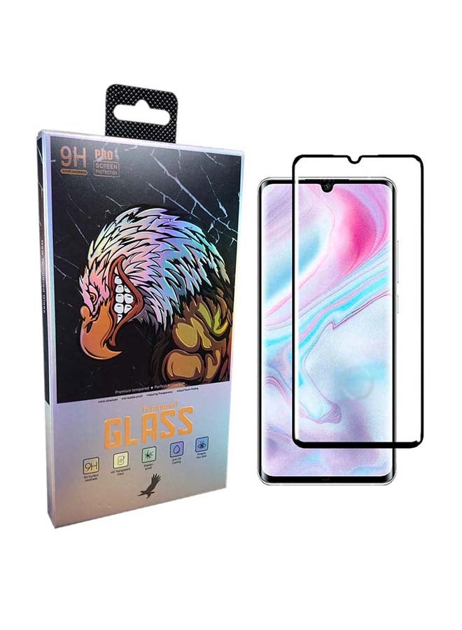 9H Screen Protector For Xiaomi Mi Note 10 Lite Black