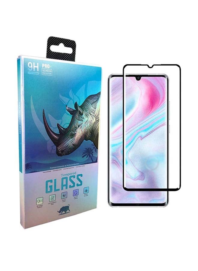 9H Screen Protector For Xiaomi Mi Note 10 Lite Black