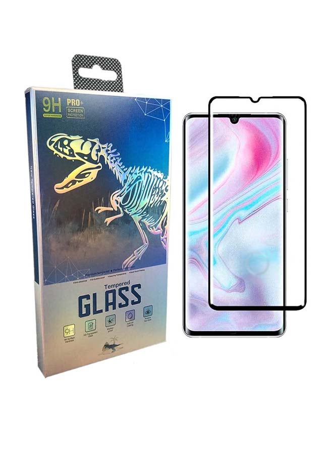 9H Screen Protector For Xiaomi Mi Note 10 Lite Black