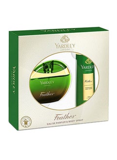 Yardley Pack Of 2 Feather EDP With Body Spray 100+150ml 