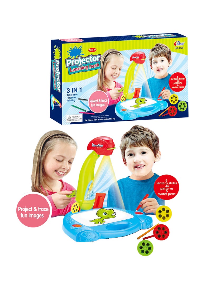 كيهونجشينج مكتب تعليمي مزود بجهاز بروجيكتور 3 في 1. - Image 1