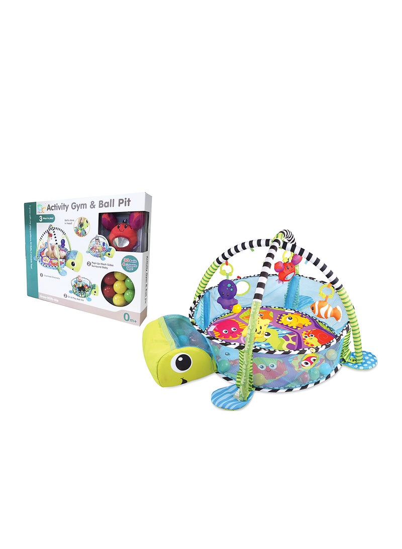 BLUE CARE - Baby Play Mat With 30 Balls - Image 1