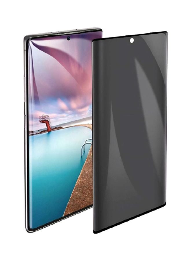 9H Pro+ Tempered Glass Privacy Screen Protector For Samsung Note 20 Clear/Black - Image 2