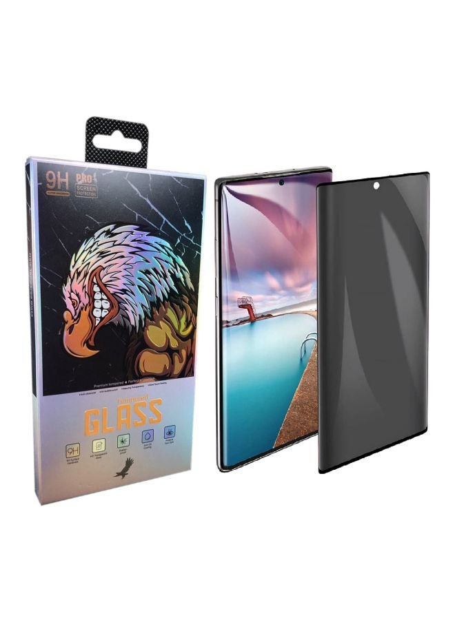 9H Pro+ Tempered Glass Privacy Screen Protector For Samsung Note 20 Clear/Black - Image 1