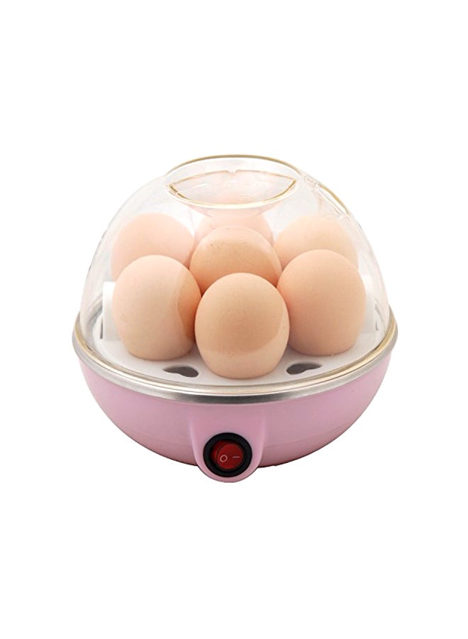 غلاية بيض بقدرة 180 وات 0.6 L 180.0 W XOLOR-7V4MDR9D وردي/ شفاف/ أبيض  - Image 1