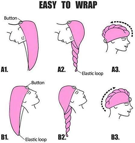 بانوتيكس منشفة للف الرأس مصنوعة من القطن المصري ومزودة بزر أوف وايت 60x22x3سم - Image 2