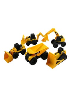 CATERPILLAR 5-Piece Mini Construction Truck Set  - Image 1