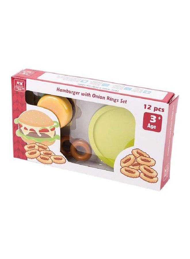 روكو طقم لعب تقطيع الهمبرغر وحلقات البصل - Image 2