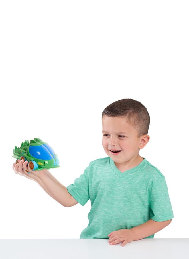 بي جيه ماسكس لعبة مركبة جيكو موبايل من ريف آند رامبلر أخضر 8.9 x 17.8 x 14سم - Image 3