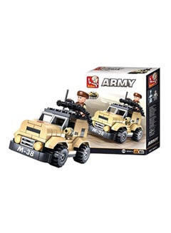 Sluban M38-B0587A Set Of 102 Building Block Toy For Army Car 102 4+ Years  - Image 2