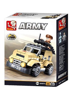 Sluban M38-B0587A Set Of 102 Building Block Toy For Army Car 102 4+ Years  - Image 3