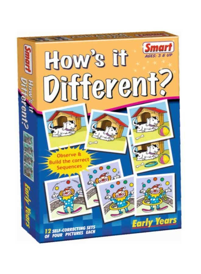 Smart How's It Different Card Game 27 x 19 x 4cm  - Image 2