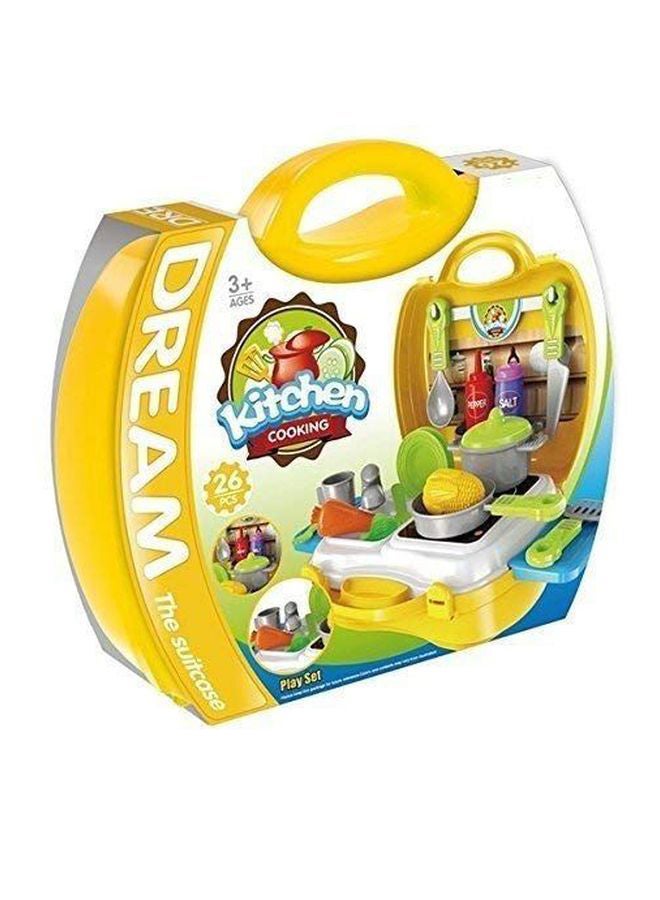 GOOTOY 26-Piece Kitchen Cooking Suitcase Playset - Image 3