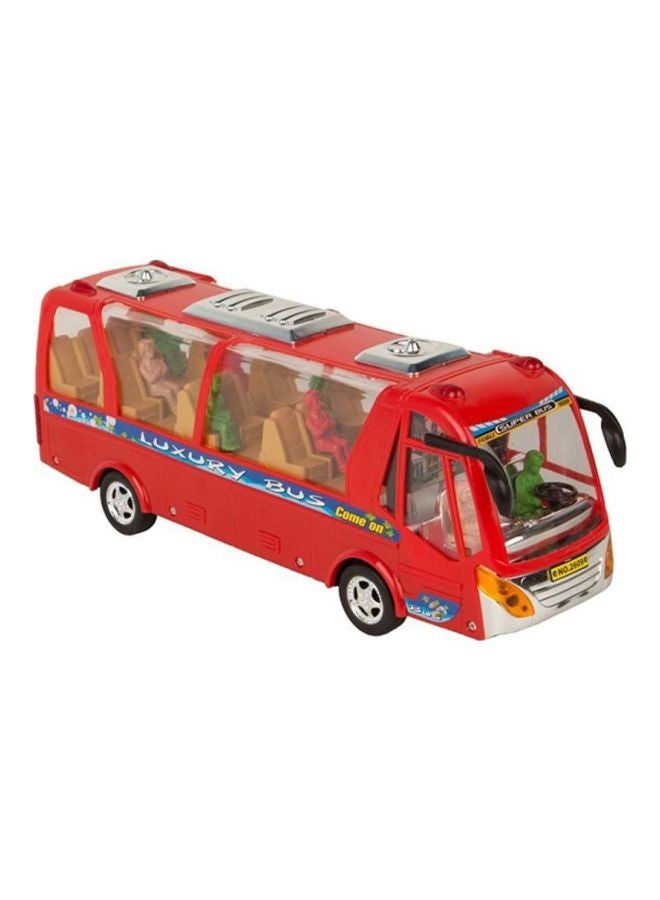 Well Play - Top Public Bus Vehicle Toy Red - Image 1
