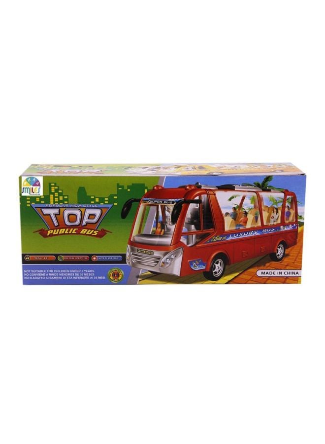 Well Play - Top Public Bus Vehicle Toy Red - Image 1